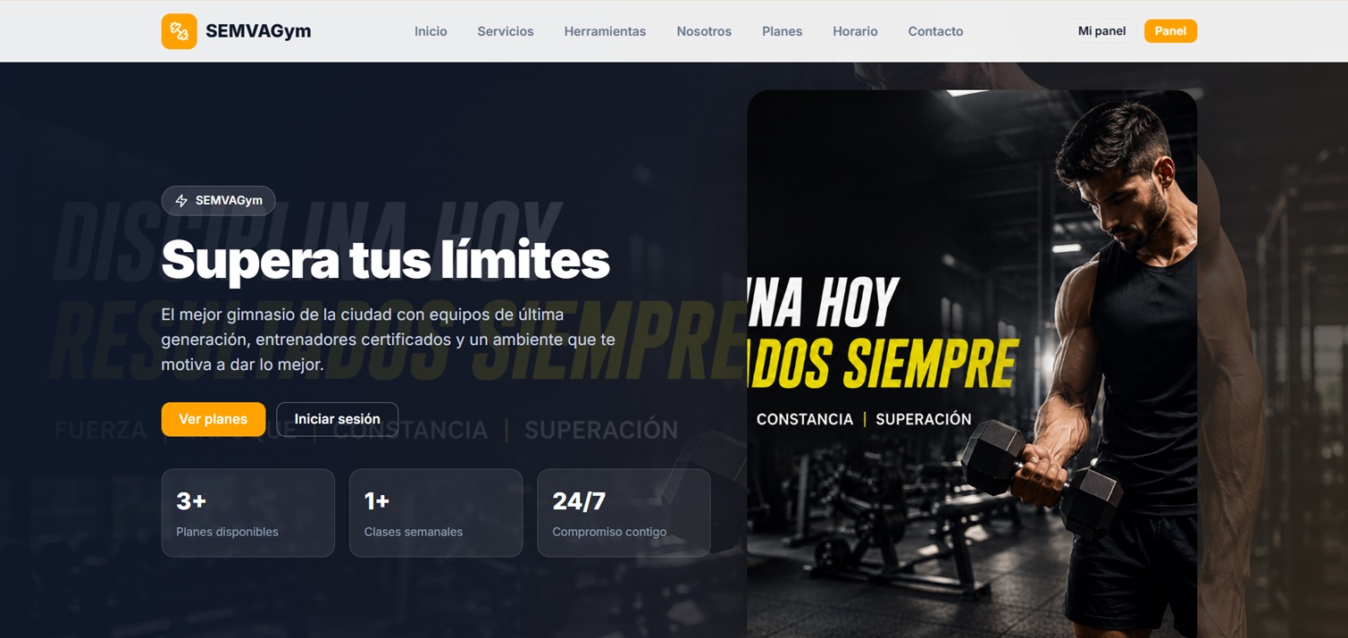 Sistema de Gestión Para Gym